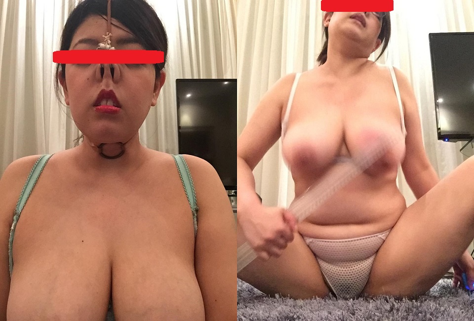 妙子#34（18 大陰唇と乳房 ）
