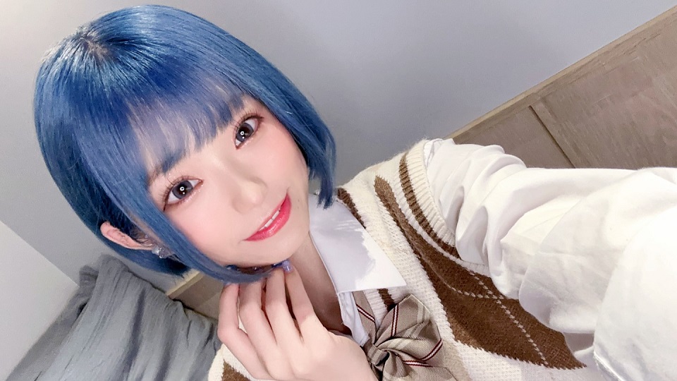 【高画質】わずか半年でフォロワー12.5万人増”あの人気青髪配信者”ファンを裏切る生中出し撮影 初投稿希少映像。※順次値上げ